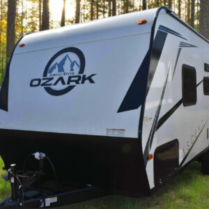 Forest River Ozark - 1660FQX Floorplan - Travel Trailer RV - 22 ft - 2024 Edition